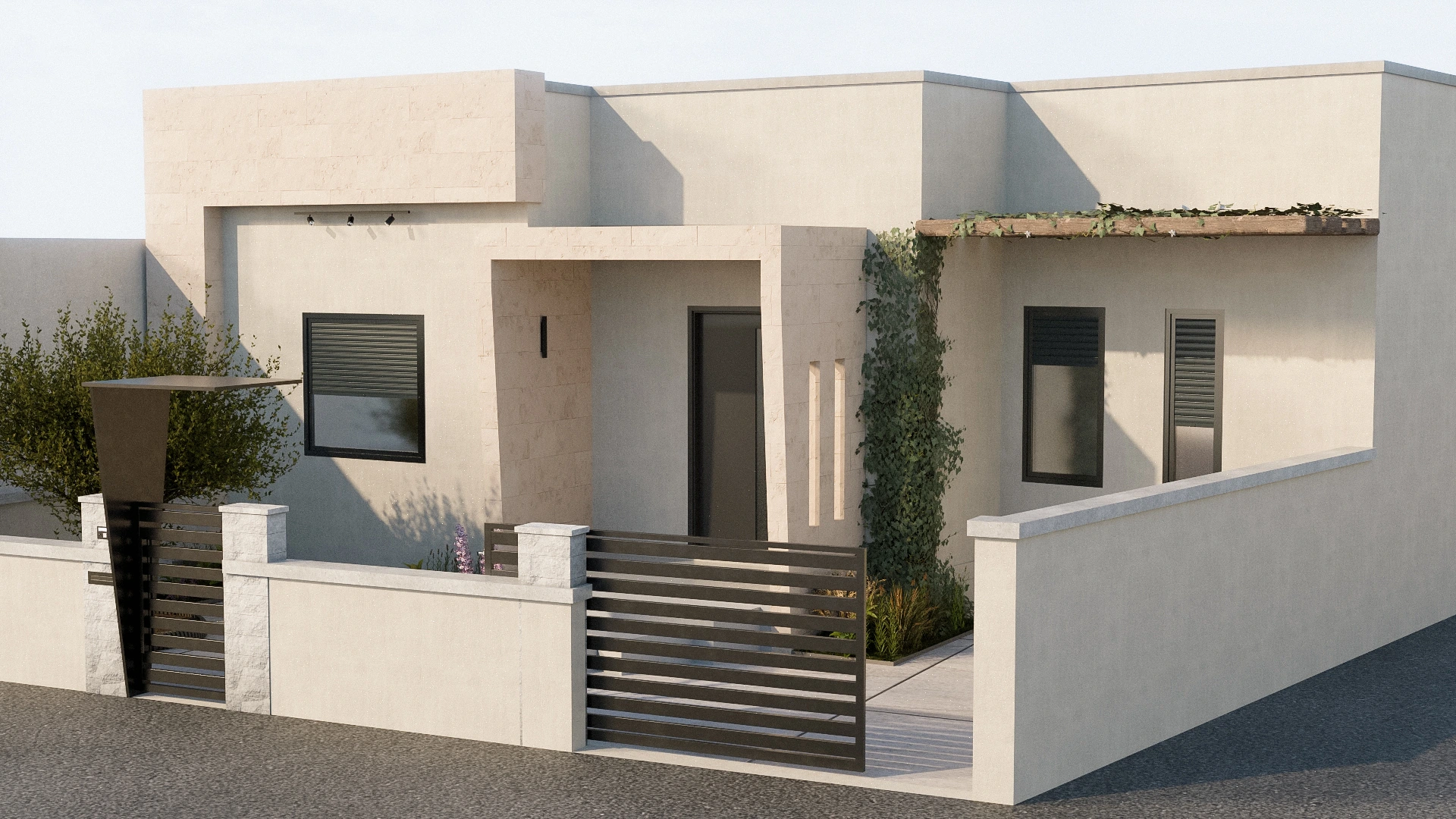 3D visualization of a private residence