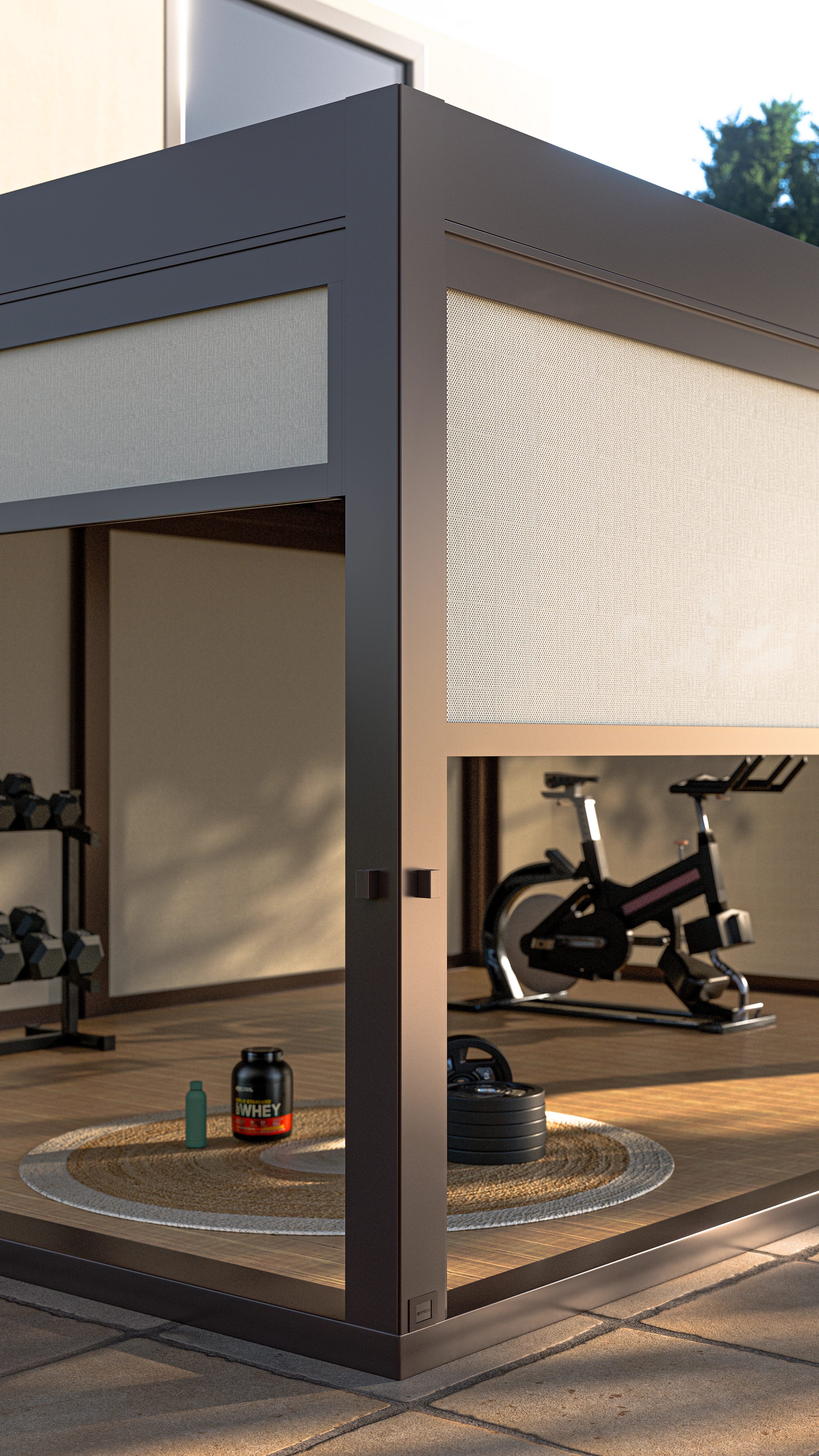 Render fotorealistici di pergole e strutture outdoor — Esposizione del Lavoro 7