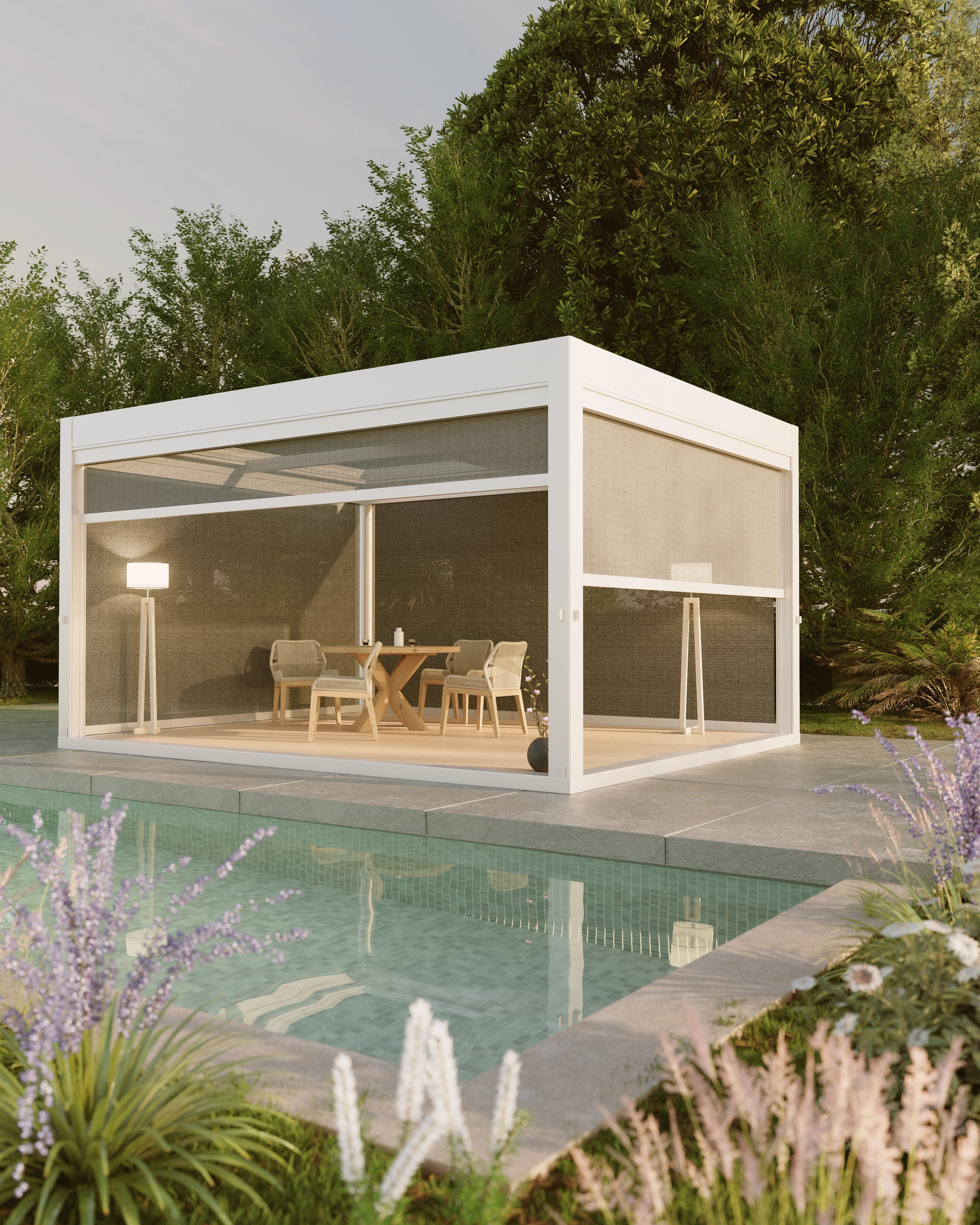 Render fotorealistici di pergole e strutture outdoor — Esposizione del Lavoro 8