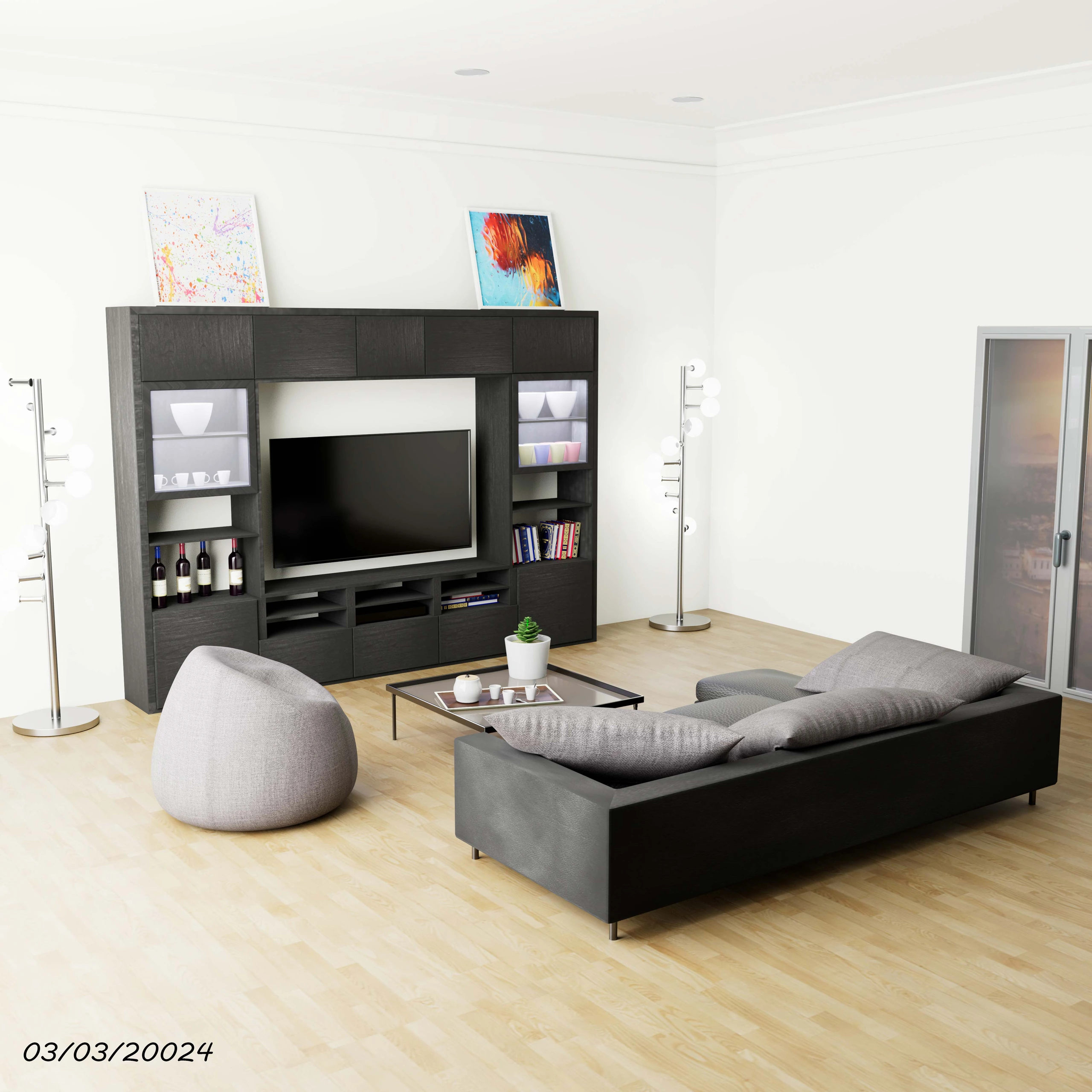 Living room — Work showcase 1