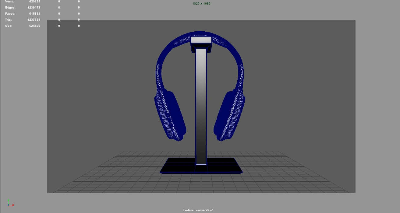 Headphones — Wireframe 3