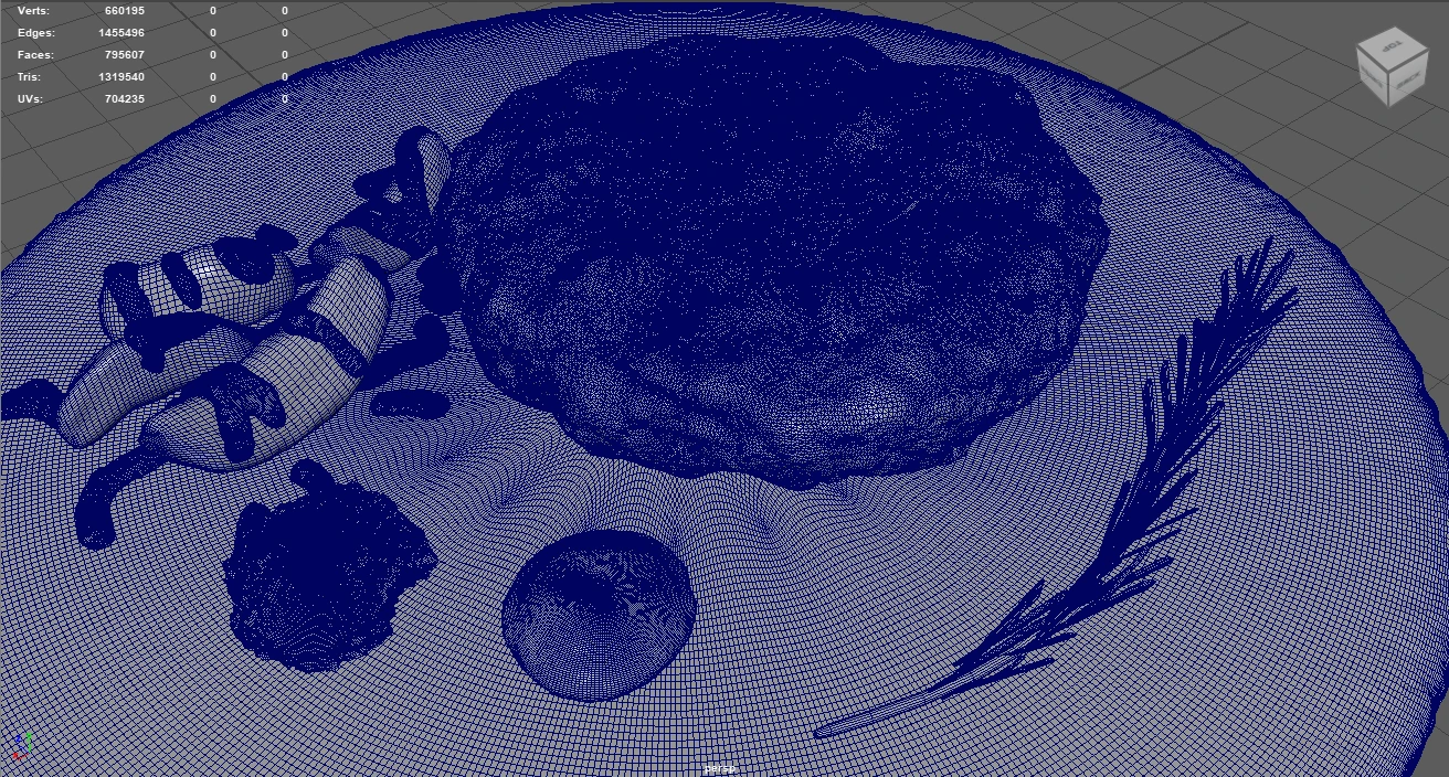 Hamburger — Wireframe 4
